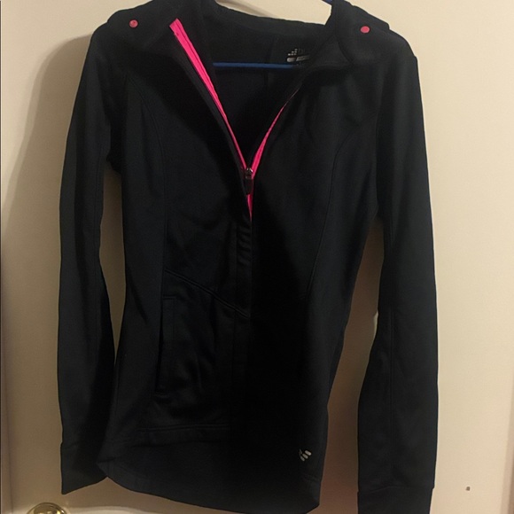 BCG Black Ski Jacket with Pink Highlights - Picture 1 of 3